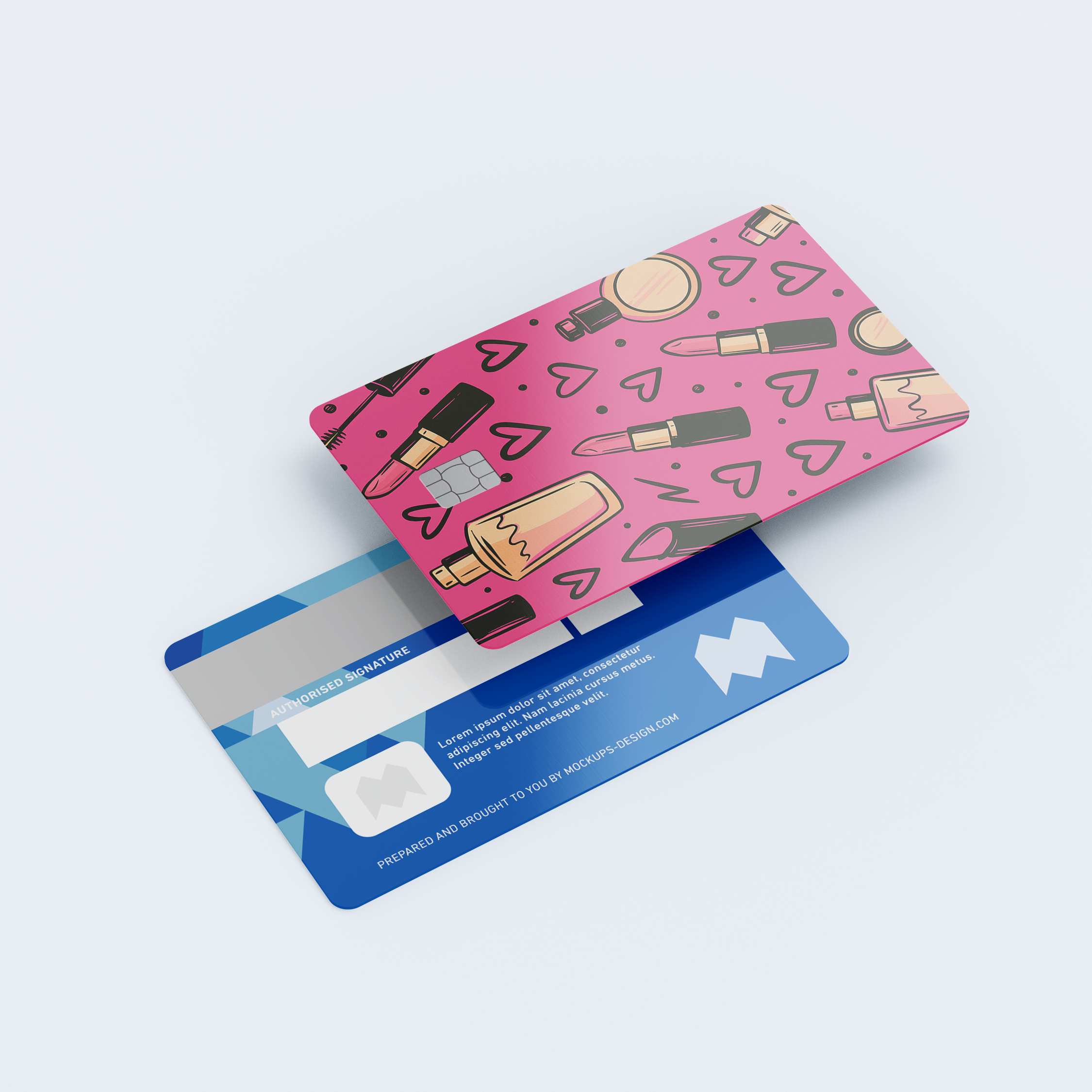 Vanity Card With Arctan Big Bang" Searchable" Pink Vanity Card Skin - Style My Card